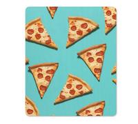 Mousepad Green Pizza Slices Printed Mouse Pad Mouse Mat Superb Tracking Accuracy And Smooth Surface Mouse Control for Office Home