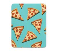 Mousepad Green Pizza Slices Printed Mouse Pad Mouse Mat Superb Tracking Accuracy And Smooth Surface Mouse Control for Office Home