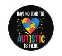 Mousepad Have No Fear The Autistic Is Here 4 Mouse Mat Durable Mouse Pad Small Mousemat For Laptop Computer Pc 20X20 Cm