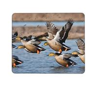 Mousepad Print Fun Cute Non-Slip Waterproof Mouse-pad for Laptop Computer Mousepad for Home Office Desk Accessories/Decor, Mallard Ducks