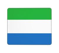 Mousepad Sierra Leone Flag Mouse Mat for Travel 10x12in