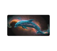 Mousepad Spirit Animal Dolphin Computer Keyboard Mouse Mat 30x60cm Large Desk Pad for Laptop PC Cute Office Supplies Desk Decro Accessories