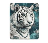 Mousepad Tiger in Jungle Printed Mouse Pad Mouse Mat Superb Tracking Accuracy And Smooth Surface Mouse Control for Office Home