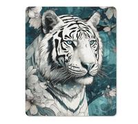 Mousepad Tiger in Jungle Printed Mouse Pad Mouse Mat Superb Tracking Accuracy And Smooth Surface Mouse Control for Office Home