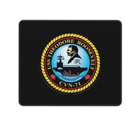 Mousepad USS Theodore Roosevelt Mice Mat for Laptop 10x12in