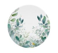 Mousepad Watercolor Eucalyptus Leaves Mouse Pad Comfortable Mouse Mat Washable Desk Mat For Laptop Gaming Travel 20X20 Cm