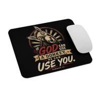 Mousepads Balaam's Donkey If God Can Use A Donkey Table Mat for Office