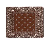 Mousepads Navy Traditional Paisley Bandana Gaming Mouse Pad for Office