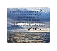 Mousepads They that Wait Upon The Lord Gaming Mousepad for PC 10x12in