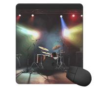 Mouses Pad 25x30 CM Mouses Mat Desk Pad rock band stage MousePads for Man Woman Computer Mousemats with Non-slip Rubber Base Keyboard Mat for Work