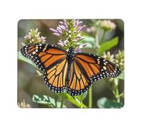 Mouses Pad 7.9 x 9.5 in Mouses Mat Desk Pad Monarch Butterfly MousePads for Man Woman Computer Mousemat with Non-slip Rubber Base Keyboard Mat for Work