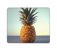 Mouses Pad 7.9 x 9.5 in Mouses Mat Desk Pad pineapple fruit MousePads for Man Woman Computer Mousemat with Non-slip Rubber Base Keyboard Mat for Work