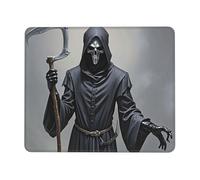 Mouses Pad 8.3 x 10.3 in Mouses Mat Desk Pad Grim-Reaper MousePads for Man Woman Computer Mousemat with Non-slip Rubber Base Keyboard Mat for Work