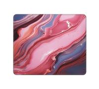 Mouses Pad Abstract Marble Mouses Mat Anti-Slip MousePads with Rubber Base Computer Wireless Keyboard Mat Gaming MouseMat Desk Pad for Home Man Woman