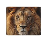 Mouses Pad African Lion Head Mouses Mat Washable Non-Slip Mouses Mat for Man Woman Laptop Gaming Desk Pad Desktop Protector Mat for Office Home Work