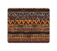 Mouses Pad African Mud Cloth Tribal Mouses Mat Anti-Slip MousePads with Rubber Base Computer Wireless Keyboard Mat Gaming MouseMat Desk Pad for Home Man Woman