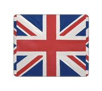 Mouses Pad British Flag Mouses Mat Anti-Slip MousePads with Rubber Base Computer Wireless Keyboard Mat Gaming MouseMat Desk Pad for Home Man Woman