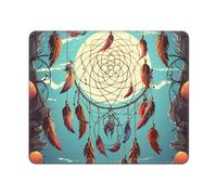 Mouses Pad Catch Dream Net Mouses Mat Anti-Slip MousePads with Rubber Base Computer Wireless Keyboard Mat Gaming MouseMat Desk Pad for Home Man Woman