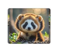 Mouses Pad Cute Animal Mouses Mat Anti-Slip MousePads with Rubber Base Computer Wireless Keyboard Mat Gaming MouseMat Desk Pad for Home Man Woman