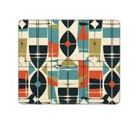 Mouses Pad Modern Mid Century Mouses Mat Desk Pads Modern Mid Century MousePad for Man Woman Computer Mousemats with Non-slip Rubber Base Keyboard Mat for Work