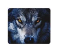 Mouses Pad Wolf Eyes Mouses Mat Anti-Slip MousePads with Rubber Base Computer Wireless Keyboard Mat Gaming MouseMat Desk Pad for Home Man Woman