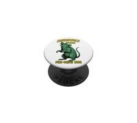 Mousewolf Howling Funny Werewolf Mouse Halloween PopSockets Adhesive PopGrip