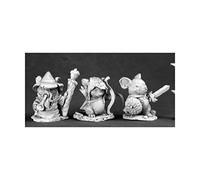 Mouslings (3) Wizard, Archer, Warrior Dark Heaven Legends Series
