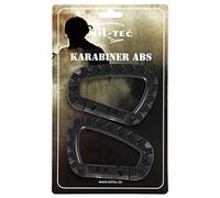Mil-Tec Carabiner Black - 2 pcs.