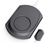 mouss Jiggler - Thin Vibration-Based mouss Shifting Pad | Noiseless Desktop Companion Anti Sleep mouss Tool, Plug Play Movement Device for Workstation focss and Screen Activation