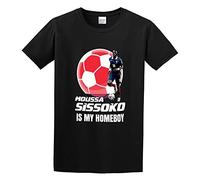 Moussa Sissoko is My Homeboy Team France Euro European Cup Soccer Football O-Neck 100% Cotton Unisex T-Shirt M Black