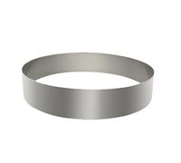 Mousse Cake Mold Ring Round Stainless Steel Baking Mold Non-Rustic Decoration Tool Durable Adjustable Size Easy to Use Perfect for Cakes, Desserts, Pastry