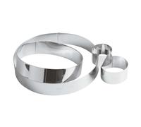 Mousse Cake Ring Stainless Steel Ø 6 To 26 Cm PADERNO - Pastry Mold
