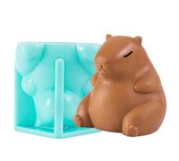 Mousse Mold Silicone, 3D Capybara Ice Cream Mousse Candle Making Mould, Mousse Mold Silicone for Mousse Cake, Chocolate Ice Cubes