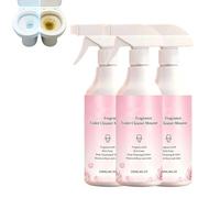 Mousse Toilet Cleaner, Bathroom Mousse, Foaming Bowl Cleaner，3PC | with Limescale Remover, Foaming Bathroom Cleaner, Rich rose scented Mousse Foam Cleans Toilet Stains, Removes Limescale