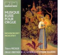 Moussorgsky Prokofiev - Musique Russe Pour Orgue