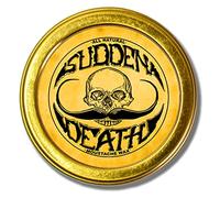 Moustache Wax Sudden Death for Men Strong Curl Hold 30ml Death Grip | No Heat Required | Competition Grade | Unscented | Beeswax + Pine Rosin | Handlebar & English Styling | USA Made