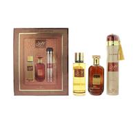 Mousuf Ard Al Zaafaran Mousuf 3 Piece Gift Set: Eau De Parfum 100ml - Perfume Mist 250ml - Air Freshener 300ml