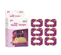 Mouth Breaking Correction Sticker Reduce Snoring Promote Training Nasal Breathing for Snoring Relief Purple M (30pcs)