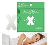 Mouth Breathing Patches, Pack of 30 Advanced Gentle Sleep Strips for Nose Breathing, Anti Snoring Devices, Sleep Strips, X Shape Mouth Band, Mouth Band for Nose Breathing, Strips for Chaies
