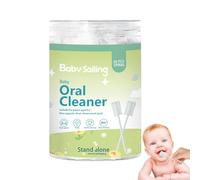 Mouth Cleaner - Soft Gauze Toothbrush With Handle | Gentle Care For , Hygienic And Comfortable On The Go & On The Go