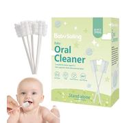 Mouth Cleaner - Soft Gauze Toothbrush With Handle | Gentle Care For , Hygienic And Comfortable On The Go & On The Go
