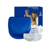 Mouth Guard - Anti Snore Protection, Comfortable Night Sleeping Device, Soft, Adjustable Fit Design, Easy to Use for Peaceful Rest, Bedtime Spa Supplies for Travel to H