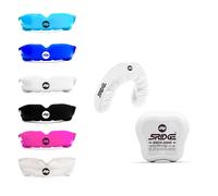 Mouth Guards for Boxing Men Adult Youth Junior Mouldable Rughby Sports Slim Fit Boil and Bite Gum Shield with Box MMA Hockey Basketball Muay Thai Football (White, Junior Under 11 Years)