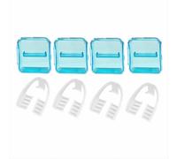 Mouth Guards for Teeth Grinding - Dental Night Guard for Bruxism, Clenching & TMJ Relief, Reusable, 4 Pcs