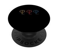 Mouth Instrument For Adults Jew Harp PopSockets Swappable PopGrip Phone Grip for Cell Phones - Black