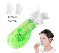 Mouth Muscle Exercise Device - 9x4cm Breathing Trainer, Health Boost Lip Closure Training Tool | Adjustable Respiratory Strength Trainer for Fitness Singing Speech Wind Instruments