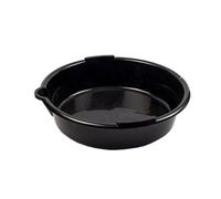Mouth Oil Drain Pan with 37 Cm Basin Opening, HDPE Body and Reinforced Base for Drain Transfer During Vehicle Service and Home Garage Use Tray Service Basin Home Garage Repair Bay Fluid Pan Under Tray