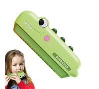 Mouth Organ for Kids,Shark Shape Kids Harmonica Cartoon Mouth Organ | Washable Educational Multifunctional Tool for Preschool Learning Games