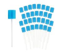 Mouth Sponges on Stick for Elderly, Mouth Swabs, Blue, 100 PCS