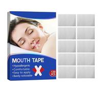 Mouth Tape for Nose Breathing - 120pcs Closure Sticker Kit, Sleep Respiration Control Strip Bundle, Clear Skin Contact Patch Set | Night Aid Home Rest Travel Hotel Car Work Trip Relaxation Use